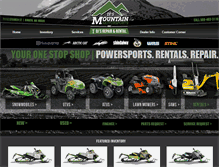 Tablet Screenshot of djsmountainmotorsports.com